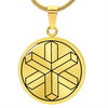 Load image into Gallery viewer, Crop Circle Pendant and Luxury Necklace - Horsham