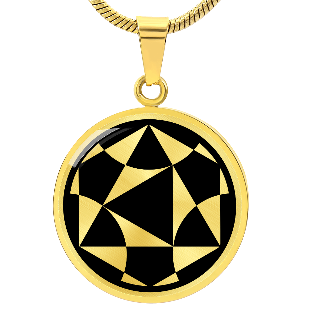 Crop Circle Pendant and Luxury Necklace - Bishop´s Cannings 3