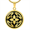 Crop Circle Pendant and Luxury Necklace - Alton Priors 4