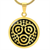 Crop Circle Pendant and Luxury Necklace - Raisting