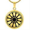 Load image into Gallery viewer, Crop Circle Pendant and Luxury Necklace - Barbury Castle 2
