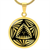 Load image into Gallery viewer, Crop Circle Pendant and Luxury Necklace - Allington