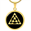 Crop Circle Pendant and Luxury Necklace - Chinnor