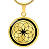 Crop Circle Pendant and Luxury Necklace - Casine di Paterno