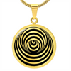 Load image into Gallery viewer, Crop Circle Pendant and Luxury Necklace - Aldbourne 2