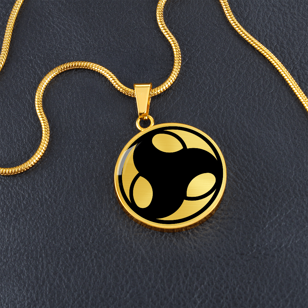 Crop Circle Pendant and Luxury Necklace - Bishopstone