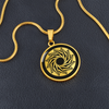 Crop Circle Pendant and Luxury Necklace - Andechs