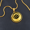 Crop Circle Pendant and Luxury Necklace - Broad Hinton 2
