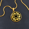 Load image into Gallery viewer, Crop Circle Pendant and Luxury Necklace - Barbury Castle 11
