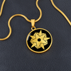 Crop Circle Pendant and Luxury Necklace - Beckhampton 2