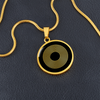 Crop Circle Pendant and Luxury Necklace - Avebury Trusloe 5