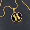 Crop Circle Pendant and Luxury Necklace - Buckland