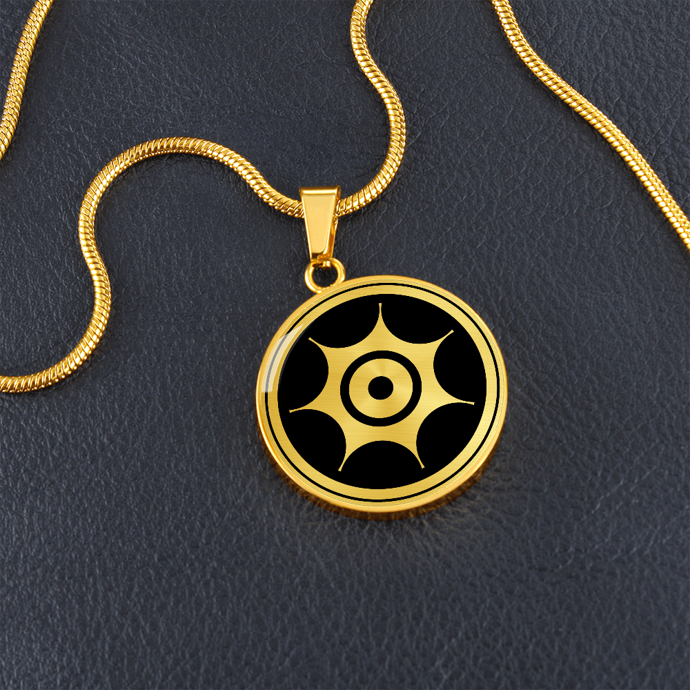 Crop Circle Pendant and Luxury Necklace - Bournemouth