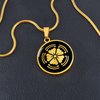 Load image into Gallery viewer, Crop Circle Pendant and Luxury Necklace - Beckhampton 6