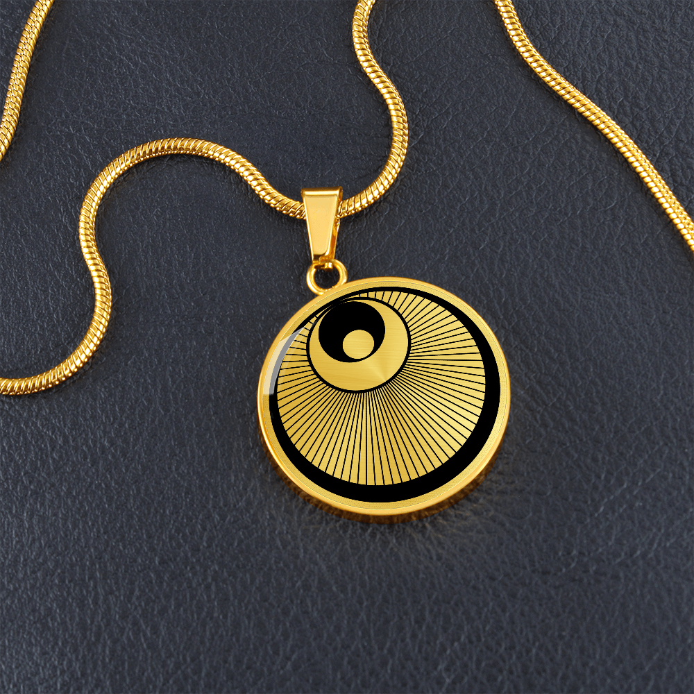 Crop Circle Pendant and Luxury Necklace - Gog Magogs