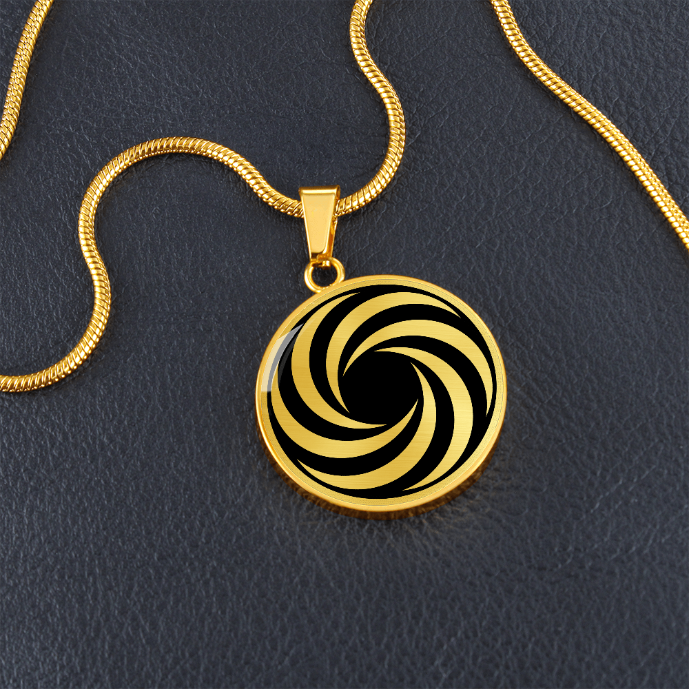 Crop Circle Pendant and Luxury Necklace - Großziethen 2