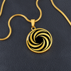 Crop Circle Pendant and Luxury Necklace - Großziethen 2