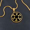 Crop Circle Pendant and Luxury Necklace - Fonthill Down