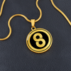 Load image into Gallery viewer, Crop Circle Pendant and Luxury Necklace - Hoeven