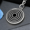 Crop Circle Pendant with Keychain - Windmill Hill 7 - Shapes of Wisdom