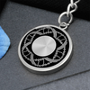 Crop Circle Pendant with Keychain - Crooked Soley - Shapes of Wisdom