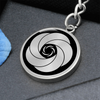 Crop Circle Pendant with Keychain - Windmill Hill 9 - Shapes of Wisdom