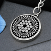 Crop Circle Pendant with Keychain - Sugar Hill - Shapes of Wisdom