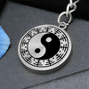 Crop Circle Pendant with Keychain - Stantonbury Hill - Shapes of Wisdom
