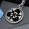 Crop Circle Pendant with Keychain - Picked Hill - Shapes of Wisdom
