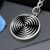 Crop Circle Pendant with Keychain - Winterbourne Bassett - Shapes of Wisdom