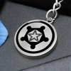 Crop Circle Pendant with Keychain - Harston - Shapes of Wisdom