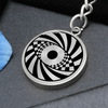 Crop Circle Pendant with Keychain - Ufton - Shapes of Wisdom