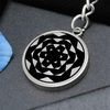 Crop Circle Pendant with Keychain - Tufton - Shapes of Wisdom