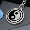 Crop Circle Pendant with Keychain - Cley Hill 4 - Shapes of Wisdom