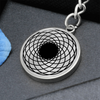 Crop Circle Pendant with Keychain - Alton Barnes 5 - Shapes of Wisdom