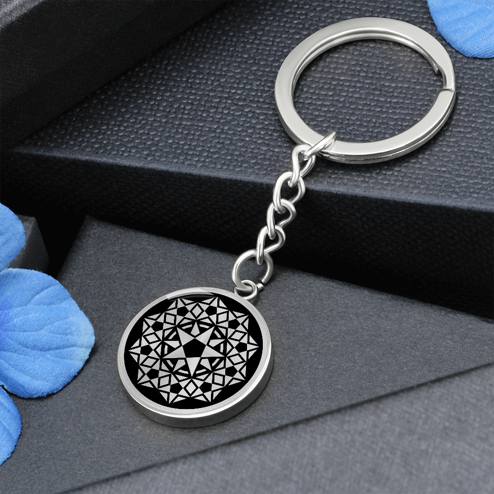 Crop Circle Pendant with Keychain - Hackpen Hill - Shapes of Wisdom