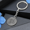 Load image into Gallery viewer, Crop Circle Pendant with Keychain - Rudstone - Shapes of Wisdom