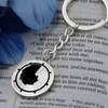 Crop Circle Pendant with Keychain - Stockbridge 2 - Shapes of Wisdom