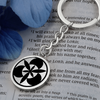 Crop Circle Pendant with Keychain - Picked Hill - Shapes of Wisdom