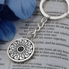 Crop Circle Pendant with Keychain - Sixpenny Handley - Shapes of Wisdom