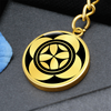 Crop Circle Pendant with Keychain - Vimy - Shapes of Wisdom