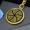 Crop Circle Pendant with Keychain - Uhrice - Shapes of Wisdom