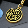 Crop Circle Pendant with Keychain - Tichborne - Shapes of Wisdom