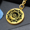 Crop Circle Pendant with Keychain - Pewsey - Shapes of Wisdom