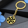 Crop Circle Pendant with Keychain - Winterbourne Bassett 2 - Shapes of Wisdom