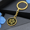 Crop Circle Pendant with Keychain - Martinsell Hill - Shapes of Wisdom