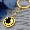 Crop Circle Pendant with Keychain - Stockbridge 2 - Shapes of Wisdom
