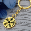Crop Circle Pendant with Keychain - Wilmington - Shapes of Wisdom