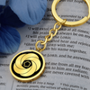 Crop Circle Pendant with Keychain - Windmill Hill 9 - Shapes of Wisdom