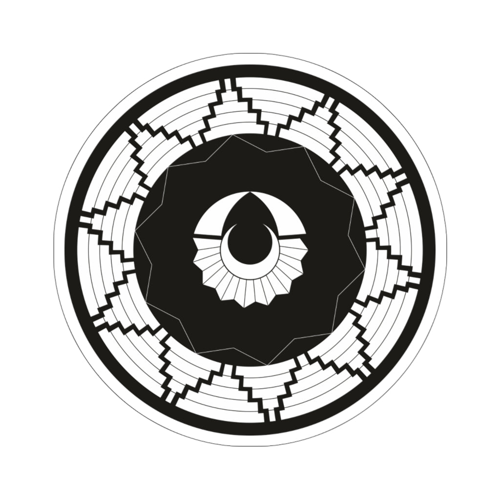 East Kennett Crop Circle Sticker - Shapes of Wisdom